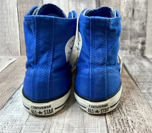 All Stars 630387F Blue Grey Peel Back Sneakers Shoe Size 6 Juniors thumbnail 6