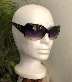 Brown black vintage 90s 2000s Y2K Retro Baddie Diva sunglasses whimsgoth grunge streetwear thumbnail 2