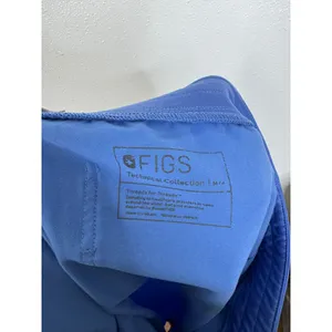 Figs Zamora Jogger Scrub Pants Blue Medium Petite W18SW2005P Cargo Yoga Waist‎ thumbnail 3