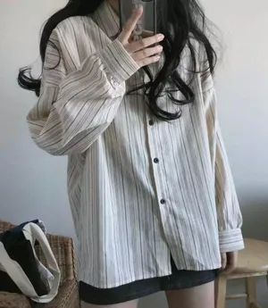 Oversized Shirt Multi thumbnail 1