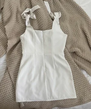 Lulus Your Sweetie White Tie-Strap Mini Dress thumbnail 5