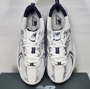 Women's size 10/Men's size 8.5 (UK 8) New Balance 530 white blue thumbnail 5
