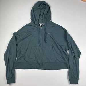NIKE WOMEN SPORTSWEAR Full Zip TRIBLEND CLUB HOODIE Size‎ M thumbnail 1