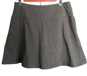 Women's Skater‎ Skirt A Line Flared Gray Casual thumbnail 1