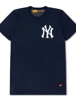 NIB Unisex New York Yankees Aviator Nation x MLB Navy Tri-T-Shirt Size small thumbnail 2