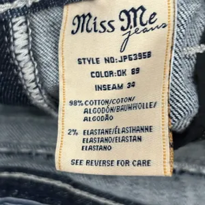 Miss me buckle embroidered Y2K 2000s 90s bootcut blue jeans size 29x3.5 long thumbnail 8