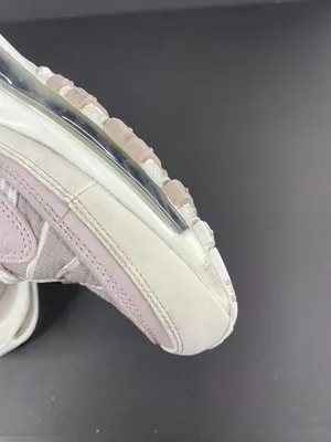 Nike Air Max 98 Summit White Violet Ash Gray Sneakers Size 7.5 thumbnail 10