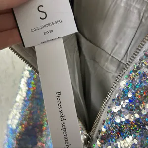 Akira | Holiday Sequin Fitted Big Booty Shorts NWT Size S thumbnail 10
