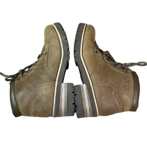 ‎Skechers Brown Leather Lace Up Ankle Boots thumbnail 5
