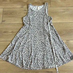 Altar’d State Leopard Print Full A-Line Sleeveless Stretch Mini Dress Small thumbnail 8