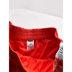 Pink Victoria's Secret Running Shorts Orange Blue Stripe Athletic Gym‎ Womens S thumbnail 3