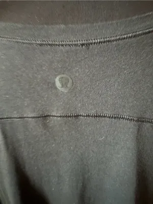 Lululemon To The Point Asymmetrical Black Long Sleeve Yoga Athletic Top XL thumbnail 5