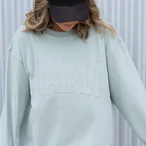 Brooklyn Grace Sea Glass 'MAMA' Crewneck Sweatshirt thumbnail 1