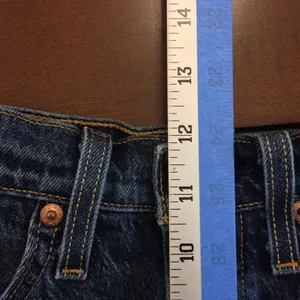 Levi’s 501 shorts buttonfly 26 Jean shorts jorts blue thumbnail 7