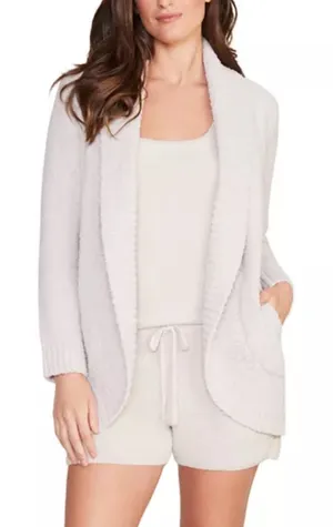 Barefoot Dreams CozyChic Chenille Shawl Cardigan thumbnail 1