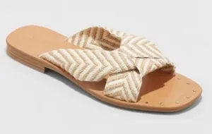 Universal Threads Louise Knotted Sandals Size 6 thumbnail 1