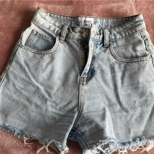 Princess Polly Denim Shorts High-Waisted thumbnail 1