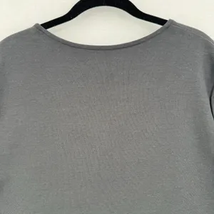 Free Assembly Women XL Black A Line Tunic Dress 3/4 Balloon Sleeve Minimalist thumbnail 3