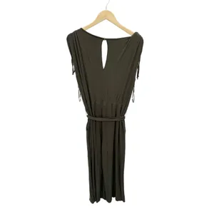 Anthropologie Moulinette Soeurs Alisande Jumpsuit Olive Green Sleeveless Large L thumbnail 2
