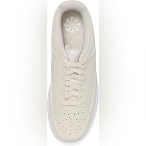 NEW IN BOX Women’s Nike Court Vision Lo NN low ~ white/pale-ivory-black ~ 10 thumbnail 10