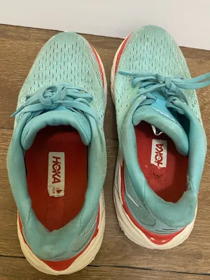 Hoka One One Womens Clifton 8 1119394 AEBL Running Shoes Sneakers Size 8B thumbnail 4