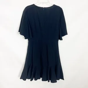 Aaron & Amber Dress Womens Small Cotton Chic Coquette Party Beachy Night Out thumbnail 9