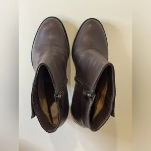 Roberto Del Carlo Taupe Brown High Heel‎ Ankle Leather Boots Size 8 thumbnail 9