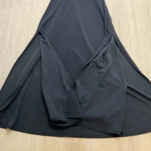 Woosea Sleeveless Maxi Mock Neck Side Slits cocktail Dress Womens Size M Black thumbnail 10