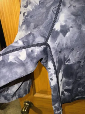 Constantly Varied Gear Black & Gray Tie-Dye Active Shorts thumbnail 2