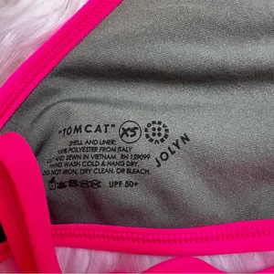 Jolyn Tomcat Bikini Top. Size XSmall. New With Tags. thumbnail 5