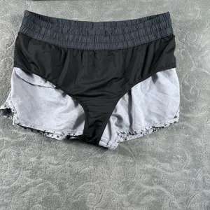 Vuori Clementine Shorts Gray Shibori Print Small Running Athletic Gym 2.5" Lined thumbnail 10