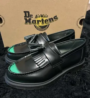 DR MARTENS ADRIAN TASSEL ARCADIA RUB OFF LEATHER LOAFERS shoes women’s 8 new thumbnail 1