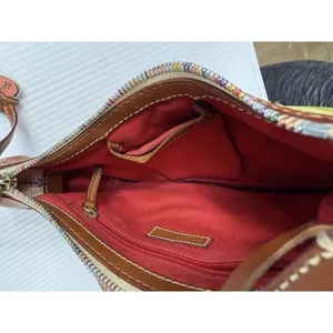 Dooney & Bourke Coated Rainbow‎ Doodle Graffiti Handbag Purse thumbnail 8