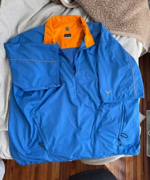 Nike Golf Blue Pullover  thumbnail 1