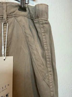 Risen Jeans Los Angeles The Carly Cargo Pants Taupe Wide Leg Size 2XL 90s Grunge thumbnail 7