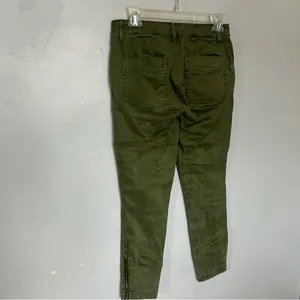 J. Crew Women's Ankle Length Jeans in Olive Green 27 thumbnail 3
