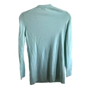 Old Navy Womens Sweater Sz S‎ Mint Green Deep V Neck Pockets Lightweight thumbnail 5