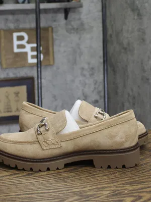NWT Journee Collection Comfort Foam Jessamey Platform Loafers Taupe Brown 7.5M thumbnail 7