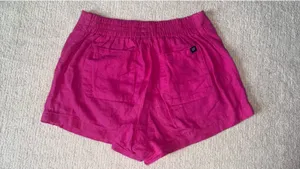 Pink Gap Linen Shorts thumbnail 2