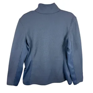 Spyder Gray Neon Pink Core Sweater Full Zip Mock Neck Soft Shell‎ Jacket Size XL thumbnail 2