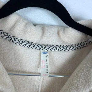 Free‎ People Movement Women's Climb High Fleece Jacket Cream Sz M thumbnail 7