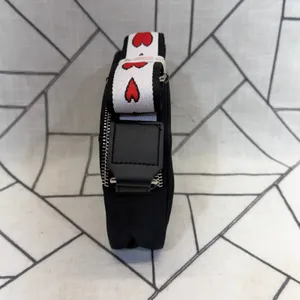 Brighton Crossbody Bag Small Black Heart Webbed Strap Camera‎ Bag thumbnail 3