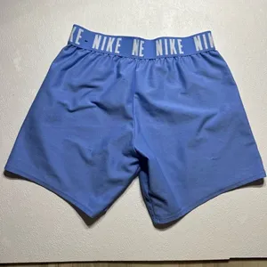 Nike Dri fit blue shorts size M thumbnail 2