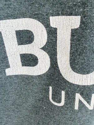 Butler University Bulldogs Off-Shoulder T-Shirt Gray College Tee thumbnail 13