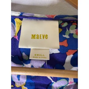 Anthropologie Maeve Floral Baby Doll Kimono Sleeve‎ Milla Blouse SMALL S thumbnail 3