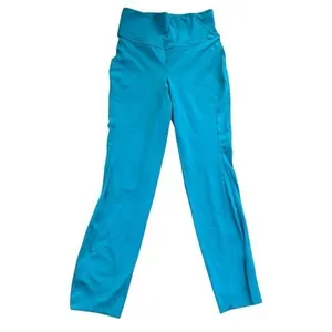 Lululemon‎ In Movement Straight Leg Pant Womens 4 Cyan Blue Everlux Activewear thumbnail 3