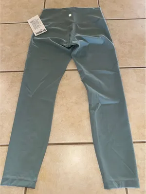 Lululemon Wunder Train High Rise 25” Misty Glade Size 8 NWT thumbnail 2