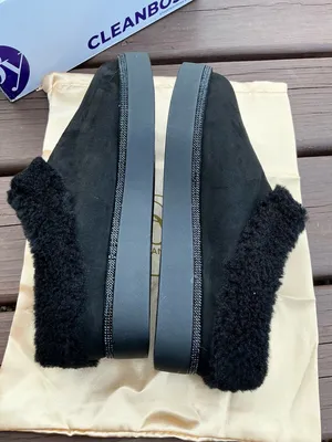 FootJoy Sherpa lining outdoor slippers on platforms 🌟🌟 thumbnail 2