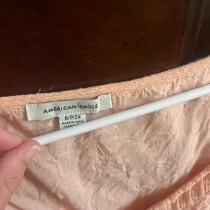 American Eagle Coral  blouse! thumbnail 2