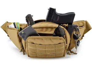 Brown Tactical Carry Waistbag./New thumbnail 1